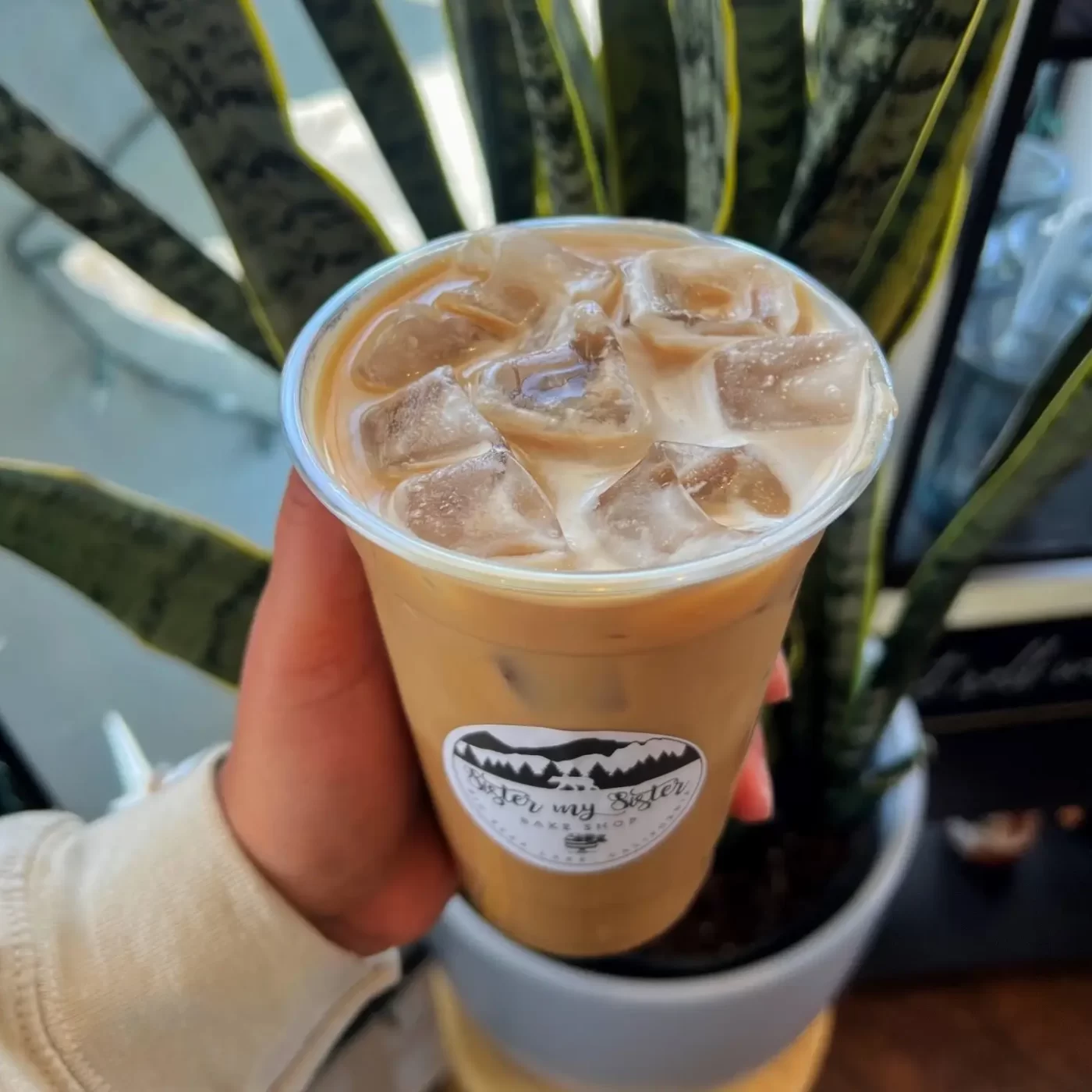 Iced Latte from Sister My Sister Bake Shop